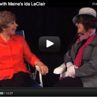 Gossip Lady with Maine’s Ida LeClair